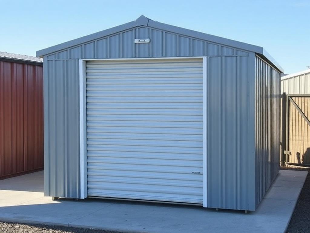 Steel Utility Shed